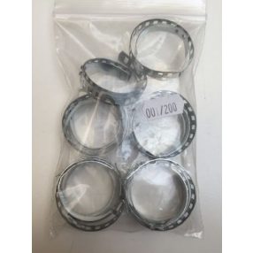   Féltengely gumiharang bilincs KICSI/0,8X7mm, átmérő:18-61mm / horganyzott 1DB!