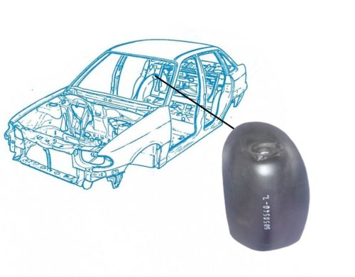 Jobb hátsó doblemez torony, Opel Astra F