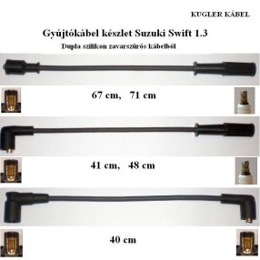 Gyújtókábel garnitúra Suzuki Swift MKIII