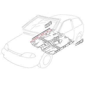   Fenéklemez javító perem, jobb oldali, Suzuki Swift 3 ajtós