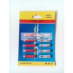 Hengeres biztosíték készlet 8A-16A-25A