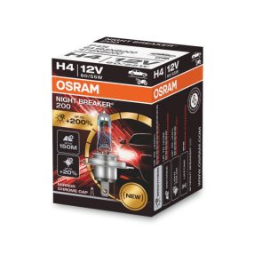 64193NB200 -1DB OSRAM 12V H4 +200% izzó