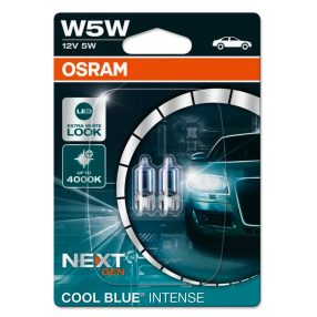 2825CBN-2DB OSRAM 12V/5W W2.1X9.5d izzók párban