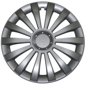 Meridian dísztárcsa, szürke, 13"