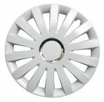 Wind Chrome White dísztárcsa, ezüst, 15"