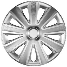 Avion Carbon Silver dísztárcsa, ezüst, 15"