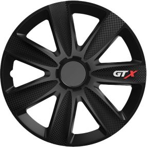 GTX Carbon Black dísztárcsa, fekete, 16"
