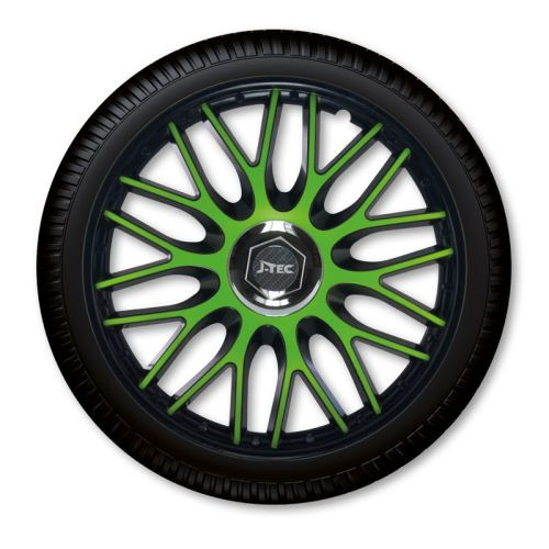 Orden Green Black dísztárcsa, zöld-fekete, 15"