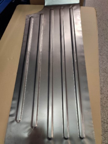 Padlólemez, taposó javító komplett (első+hátsó) Skoda 105, 120 BAL - 113700250