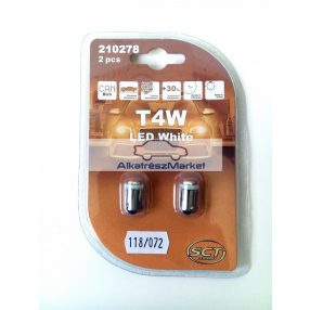 Izzó T4W fehér fényű,párban LED