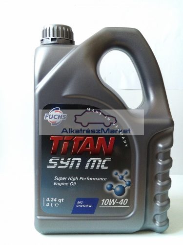 FUCHS TITAN SYN MC 10W-40 motorolaj 4l