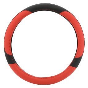   Kormányvédő piros-fekete "Color Line" 37-39cm 31451