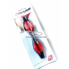 Ajtó élvédő piros prizmás párban