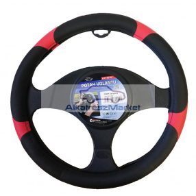 Kormányvédő fekete-piros 37cm-39cm