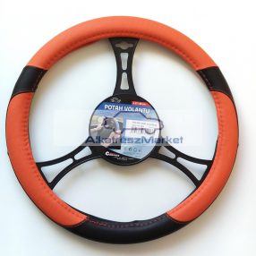   Kormányvédő fekete-narancs "Color Line" 37cm-39cm