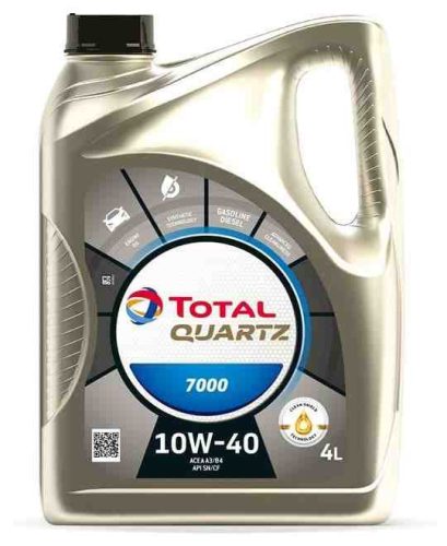 Total Quartz 7000 10W-40 motorolaj  4L