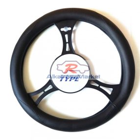 Kormányvédő fekete 35cm-37cm