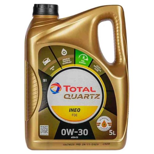 TOTAL QUARTZ INEO FDE 0W-30 motorolaj 5L 