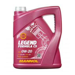 Mannol 7921, Mannol Legend Formula 0W-20 5L motorolaj