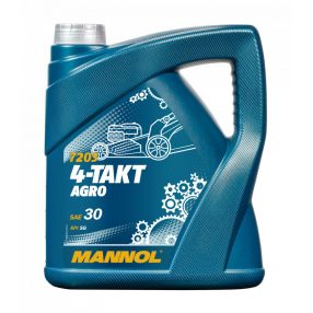 Mannol 7203 4-TAKT 4Tfűnyíró olaj 4L AGRO SAE30 HD30