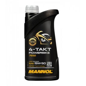 Mannol 7832 4-TAKT POWERBIKE 4T 15W-50 motorolaj 1L