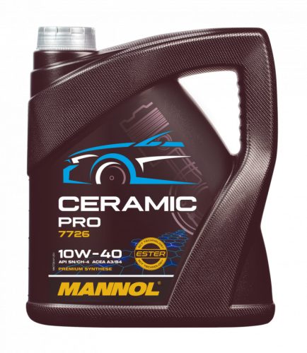 Mannol 7726, Mannol Ceramic Pro 10W40 4L