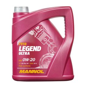 Mannol 7918, Mannol Legend Ultra 0W-20 4L motorolaj