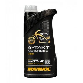   Mannol 7812  4-TAKT MOTORBIKE 4T észter bázisú motorolaj 10W--40 1L