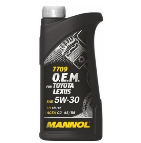 Mannol 7709, Mannol OEM Toyota/Lexus 5W-30 motorolaj 1L