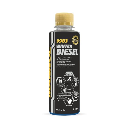 Mannol 9983, Mannol Winter Diesel, Dermedésgátló, 250ml