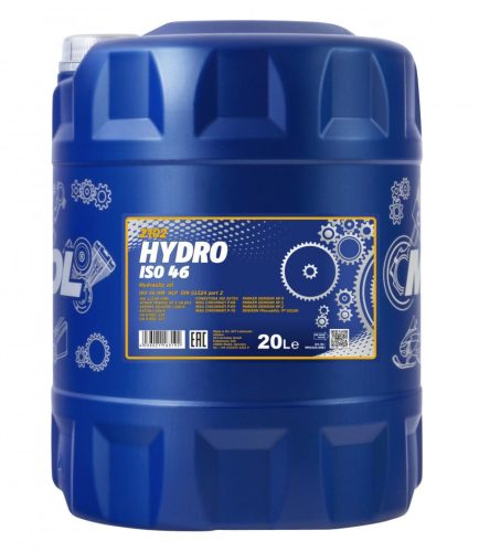 Mannol 2102, Mannol Hydro Iso 46 Hidraulika olaj 20L