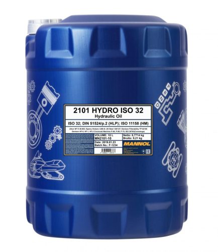 Mannol Hydro Iso 32 Hidraulika olaj 10L