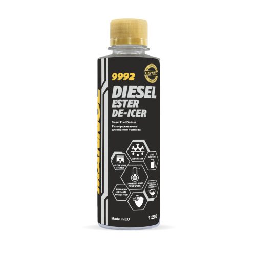 Mannol 9992, Mannol Diesel Ester, De-Icer, Dermedésgátló 250ml