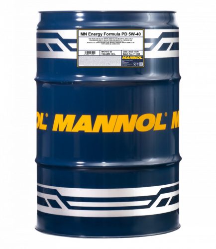 Manol 7913, Mannol Energy Formula PD 5W40 60L