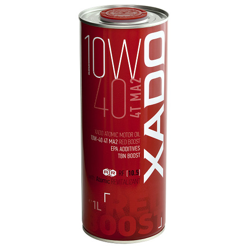 Xado MA2 Red Boost 10W-40 4T Motorolaj, 1L
