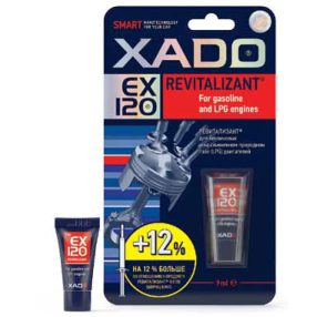   Xado EX120 kerámia gél, benzines motorokhoz, piros tubusos, 9ml