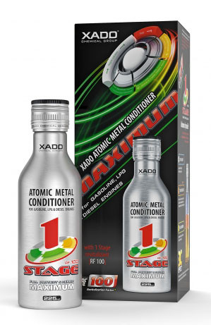 Xado Maximum 1 Stage fémkondícionáló adalék, 225 ml, 5L olajhoz