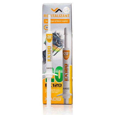 Xado EX120 revitalizáló dízel motorokhoz, 8ml