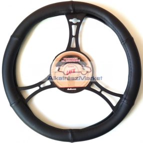 Kormányvédő fekete, műbőr 37cm-39cm