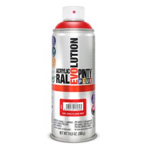   Pinty Plus EVO akril festék piros 400 ml RAL 3000 "Flame Red"