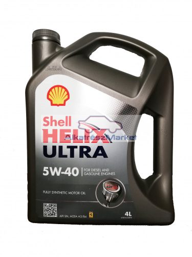 SHELL HELIX ULTRA 5W-40 motorolaj 4L