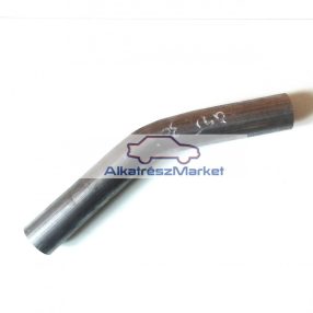 Kipufogó hajlított ív Ø45 30°