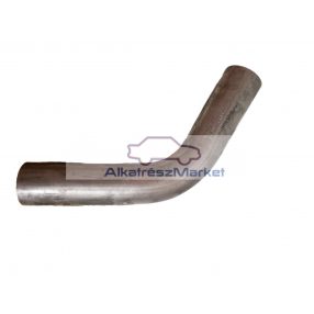 Kipufogó hajlított ív Ø60 60°