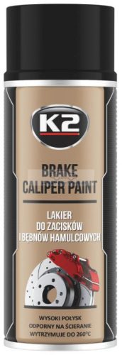 K2 BRAKE CALIPER paint 400ml - fekete féknyereg festék