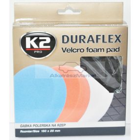 K2PRO DURAFLEX tépőzáras polírkorong - fekete