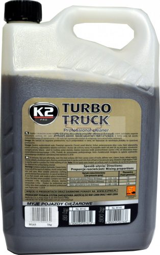 K2PRO TURBO TRUCK 5L  teherautó és ponyva tisztító