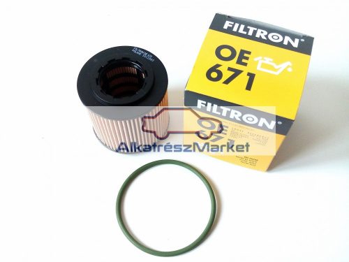 Filtron OE 671 olajszűrő (Pl.: Skoda Fabia 1.2)