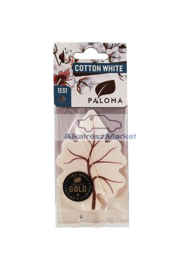 Paloma Gold illatosító "Cotton White"