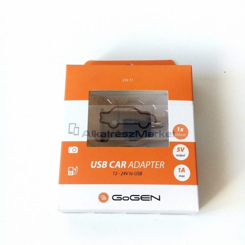 GoGEN szivargyújtó USB töltő, átalakító