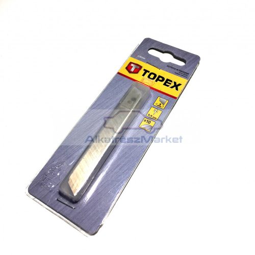 TOPEX tapétavágó kés penge, 10 db, 9 mm